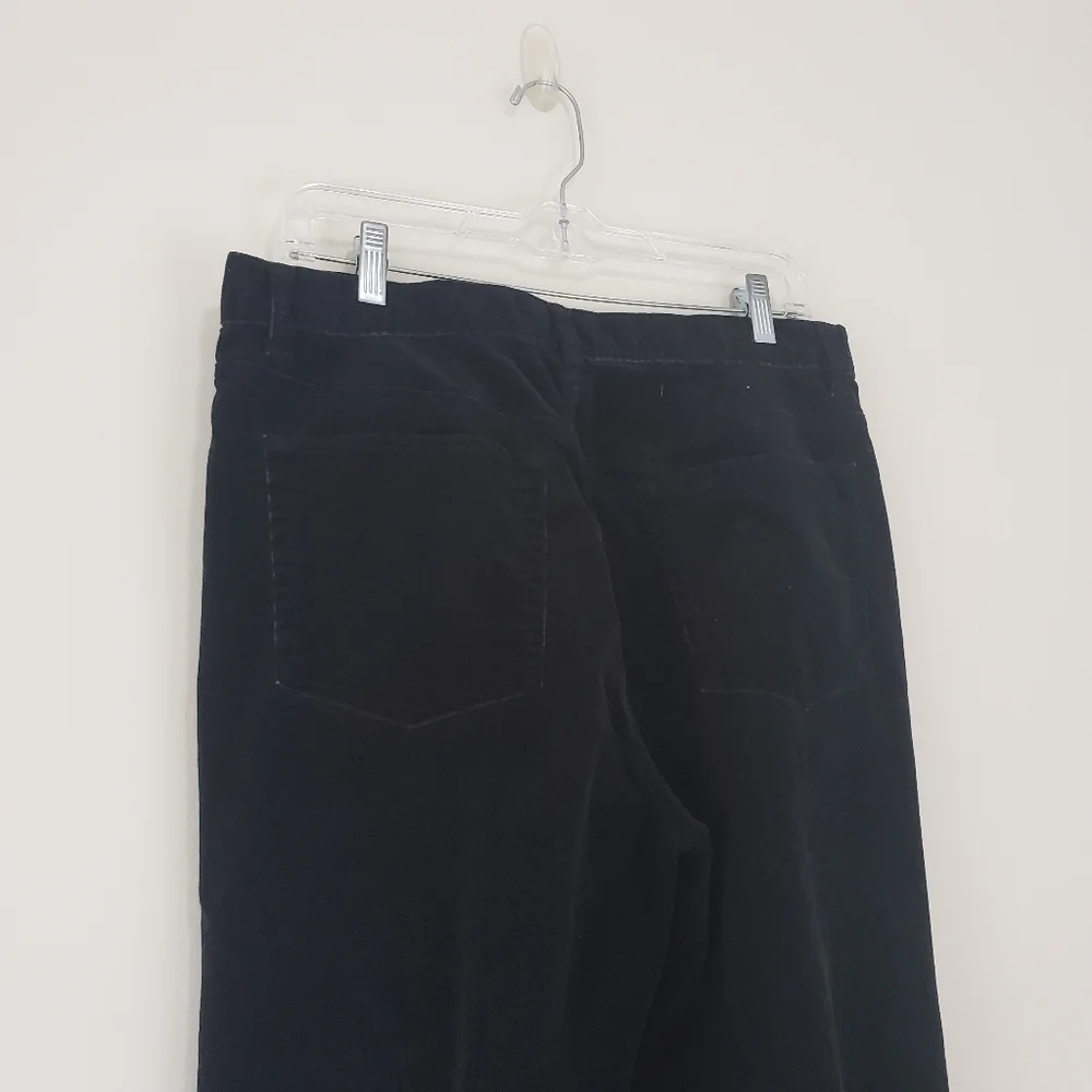Calvin Klein Jeans Black Coduoroy Bootcut Pants Size 14 - Picture 9 of 9